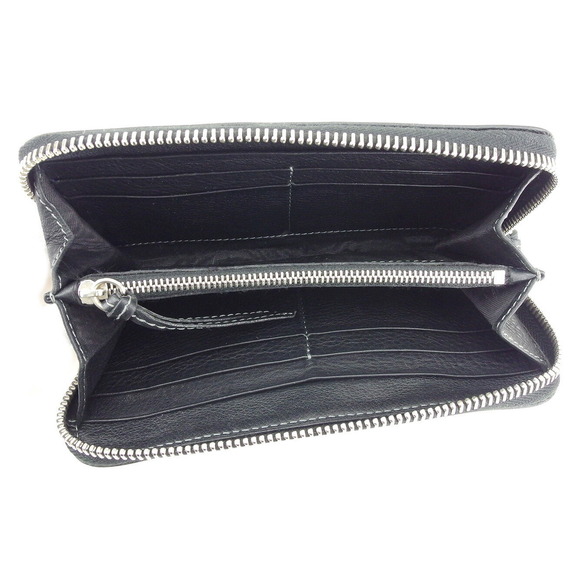 Chloe Paddington Zip Black Leather Long Wallet - Picture 5 of 6